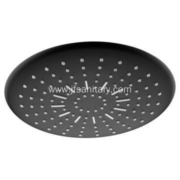 Shower Head Silicone Nozzles ABS Matt Black